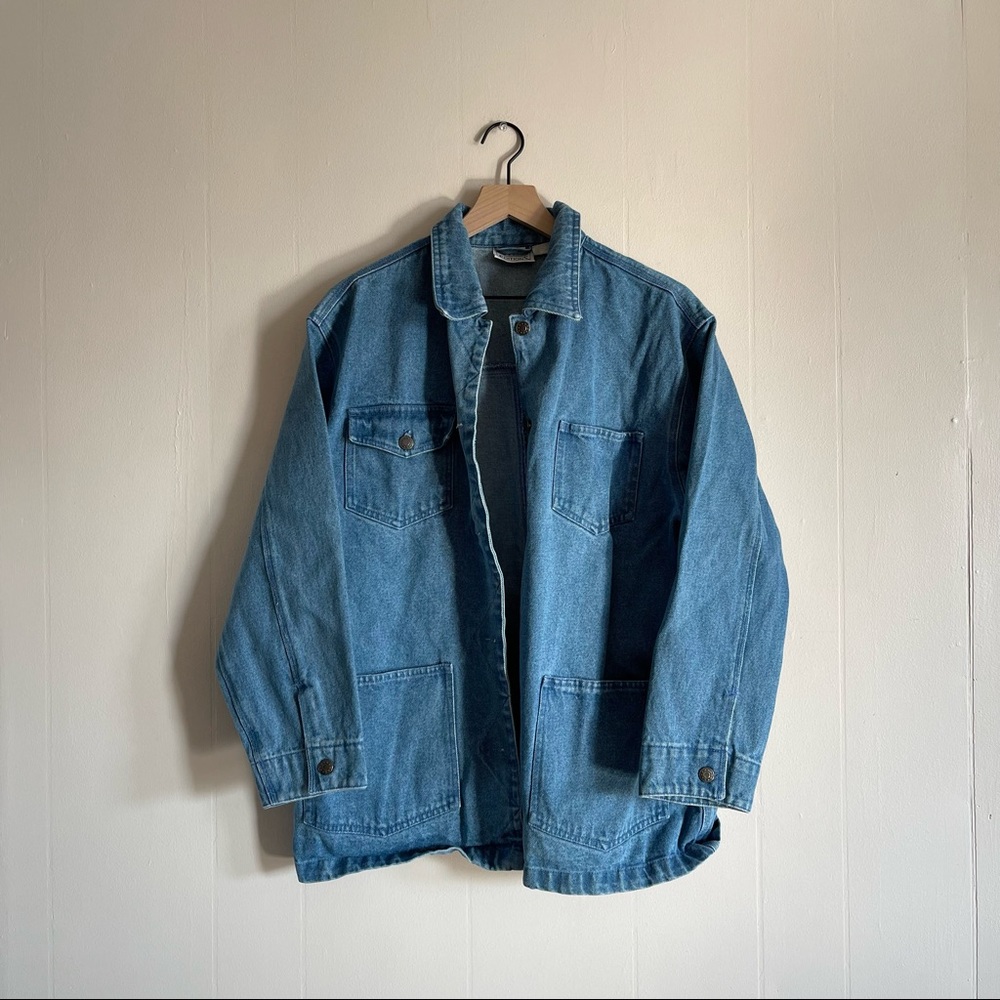 Basic Editions Denim Jean Jacket - image 1